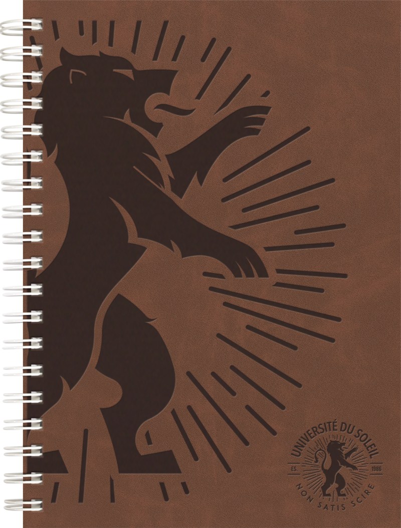 Luxury Cover Series 4 Medium NoteBook w/Black Paperboard Back Cover (7"x10") 1 Luxury Cover Series 4 Medium NoteBook w/Black Paperboard Back Cover (7"x10") 1
