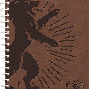 Luxury Cover Series 4 Medium NoteBook w/Black Paperboard Back Cover (7"x10") 1 Luxury Cover Series 4 Medium NoteBook w/Black Paperboard Back Cover (7"x10") 1