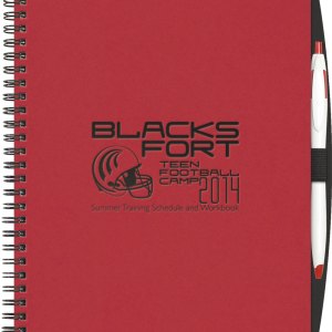 ValueBook™ ValueLine NoteBook w/PenPort and Cougar Pen (7"x10") 1 ValueBook™ ValueLine NoteBook w/PenPort and Cougar Pen (7"x10") 1