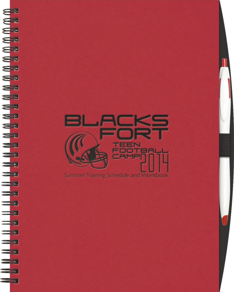 ValueBook™ ValueLine NoteBook w/PenPort and Cougar Pen (7"x10") 1 ValueBook™ ValueLine NoteBook w/PenPort and Cougar Pen (7"x10") 1