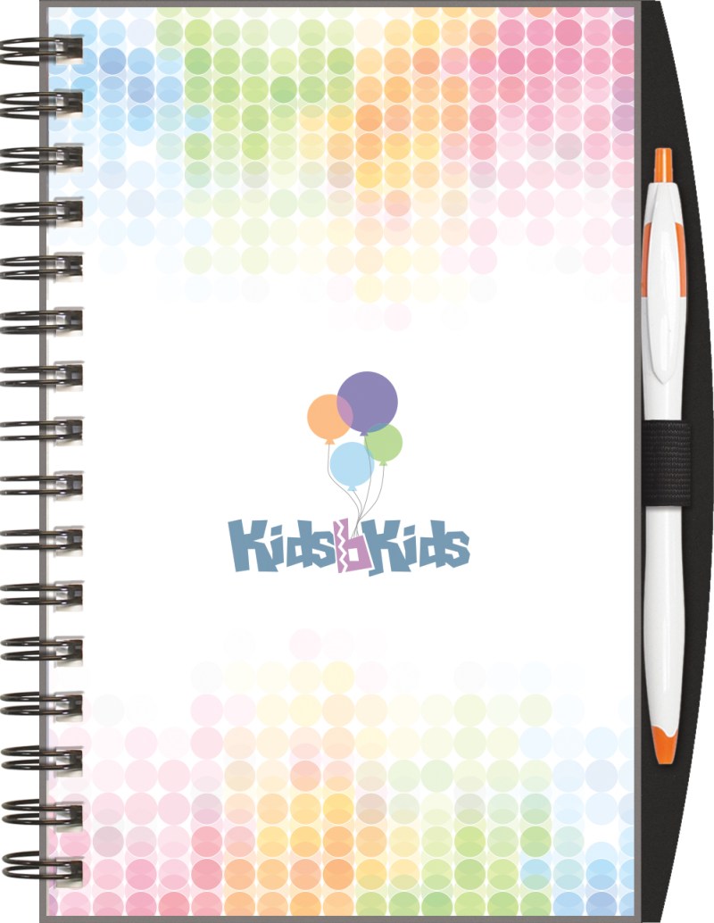 ClearView™ SeminarPad Journal w/PenPort & Pen (5.5"x8.5") 1 ClearView™ SeminarPad Journal w/PenPort & Pen (5.5"x8.5") 1