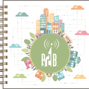 ClearView™ Square NoteBook Journal (7"x7") 1 ClearView™ Square NoteBook Journal (7"x7") 1