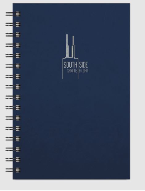 Luxury Cover Series 4 SeminarPad w/Black Paperboard Back Cover (5.5"x8.5") 1