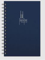 Luxury Cover Series 4 SeminarPad w/Black Paperboard Back Cover (5.5"x8.5") - Blue Luxury Cover Series 4 SeminarPad w/Black Paperboard Back Cover (5.5"x8.5") - Blue