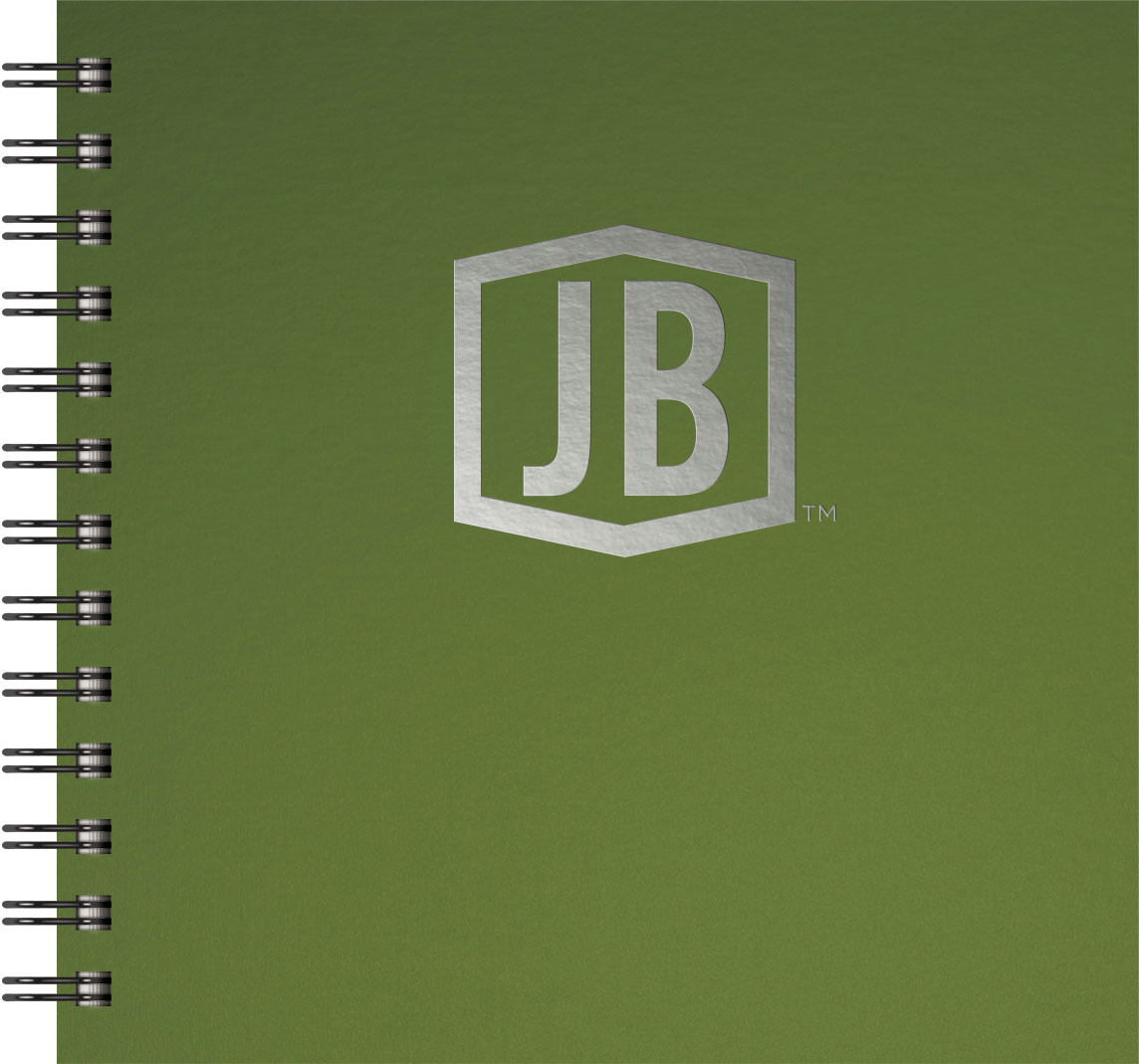Deluxe Cover Series 3 Square NoteBook (7"x7") 1
