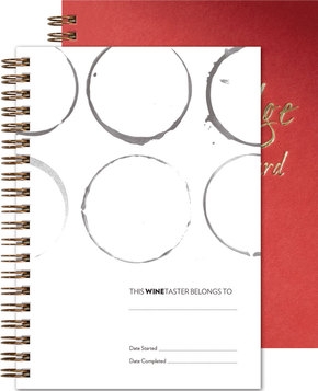 TasterJournals™ Classic Wine Journal (5"x7") 1