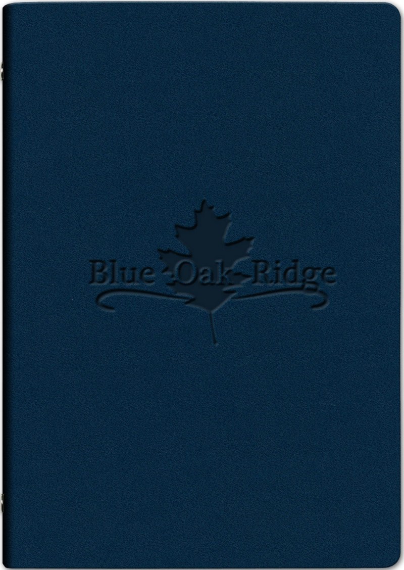 Small Leather Refillable Binder 1 Small Leather Refillable Binder 1
