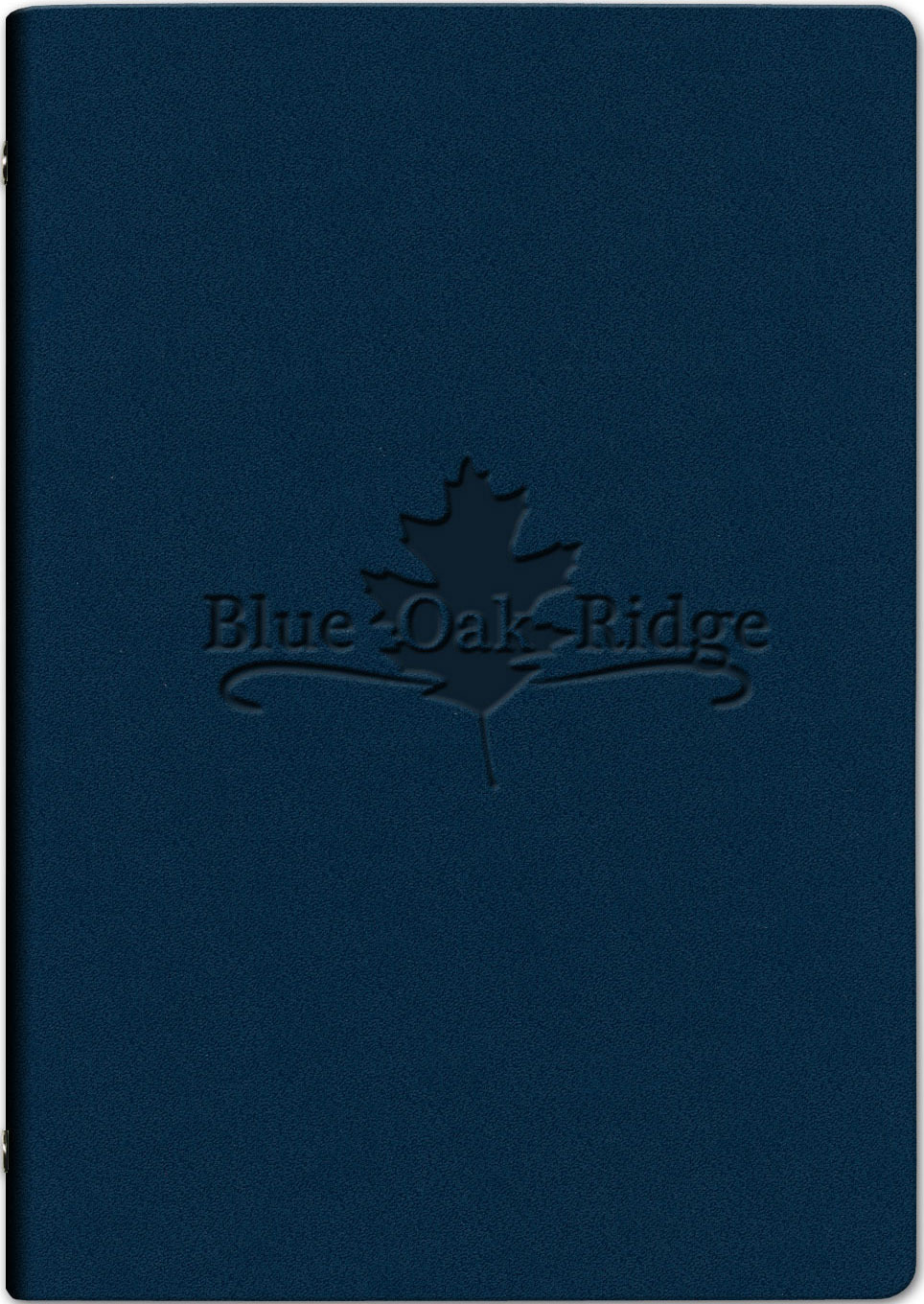 Small Leather Refillable Binder 1