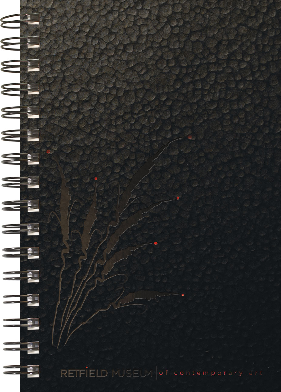 TexturedMetallic Journals SeminarPad (5.5"x8.5") 1