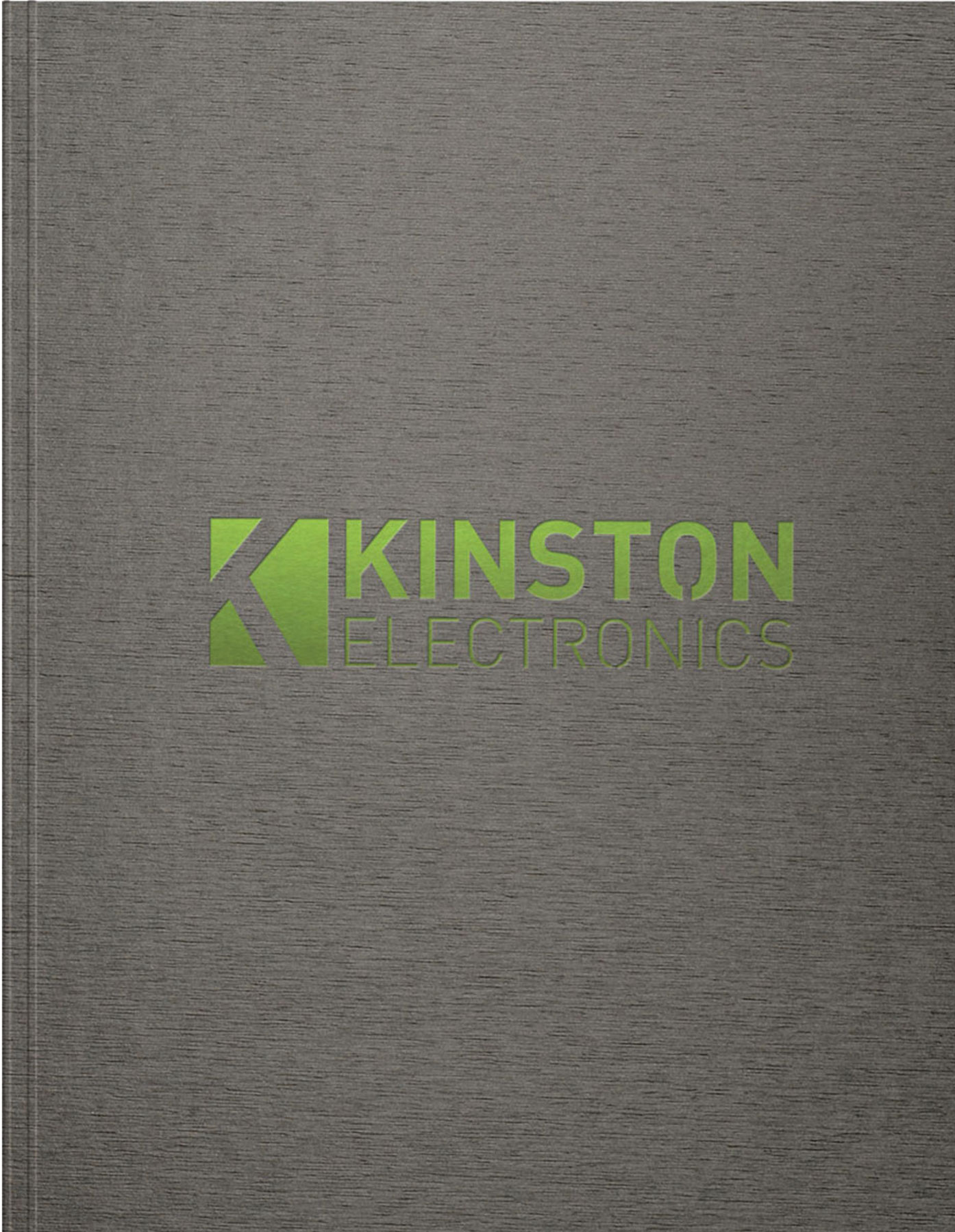TexturedMetallic Large NoteBook (8.5"x11") 1