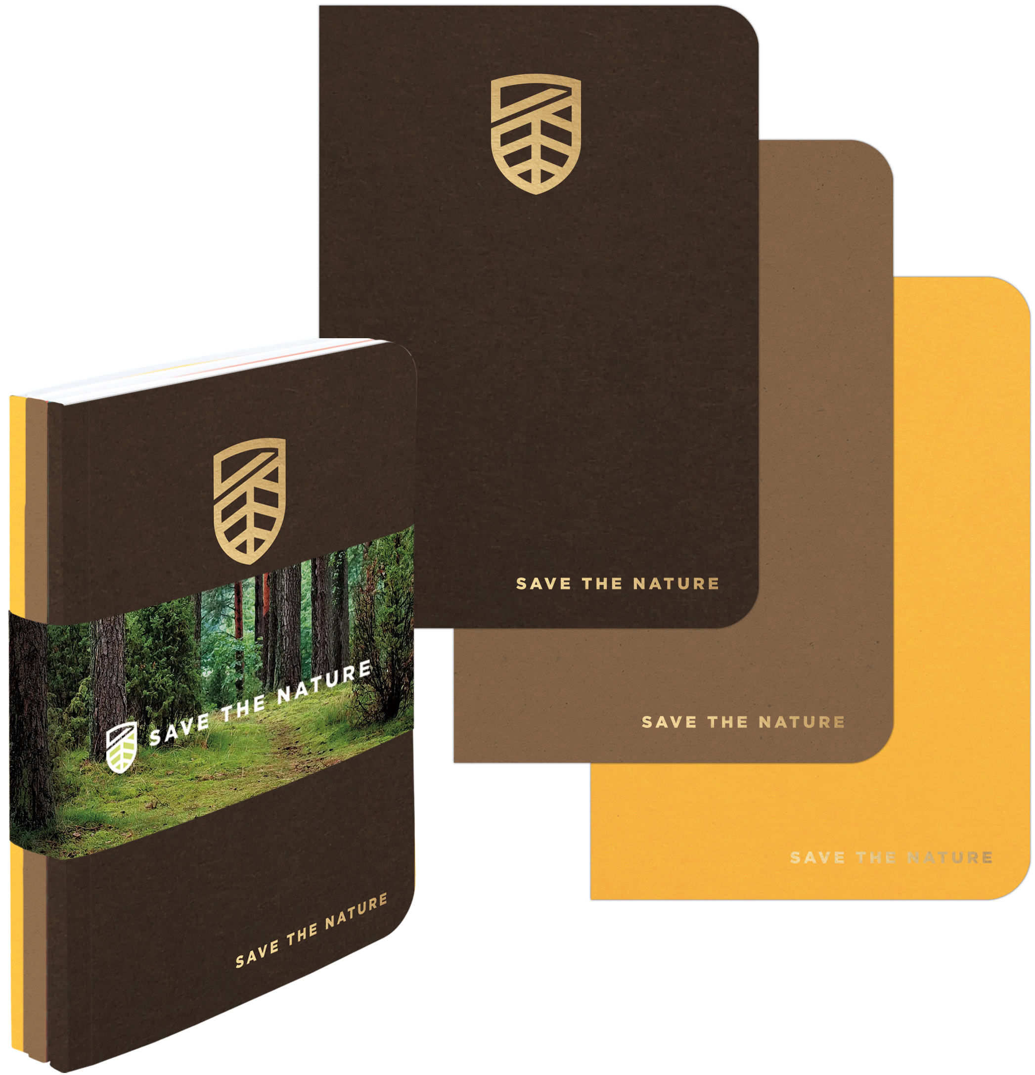 BrightNotes™ TriPac SeminarPad w/GraphicWrap (3 Count) (5.5"x8.5") 1