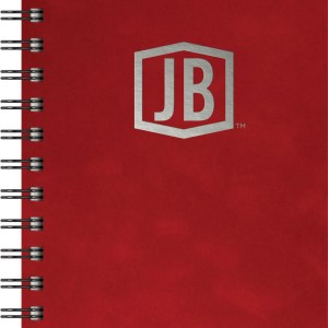 Luxury Cover Series 4 Medium NotePad w/Black Paperboard Back Cover (5"x7") 1 Luxury Cover Series 4 Medium NotePad w/Black Paperboard Back Cover (5"x7") 1