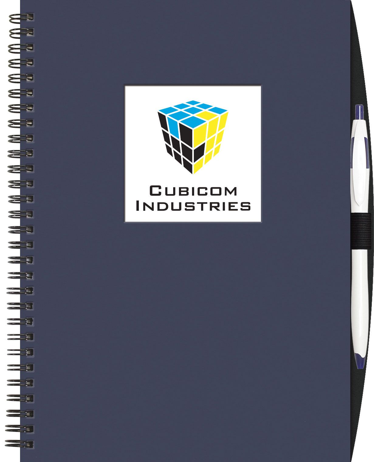 Large Value WindowPad™ ValueLine Notebook w/PenPort & Cougar Pen (7"x10") 1