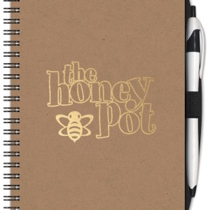 SlimLine Neutral NotePad w/ PenPort (5" x 7") 1 SlimLine Neutral NotePad w/ PenPort (5" x 7") 1