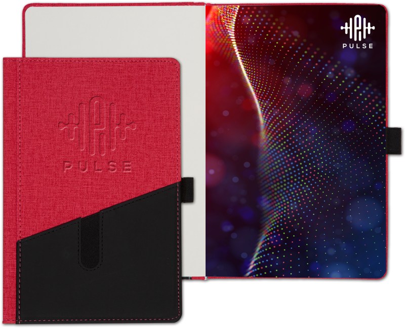 Siena Heathered Journal w/Full-Color Tip-In (5.5"x8.5") 1 Siena Heathered Journal w/Full-Color Tip-In (5.5"x8.5") 1