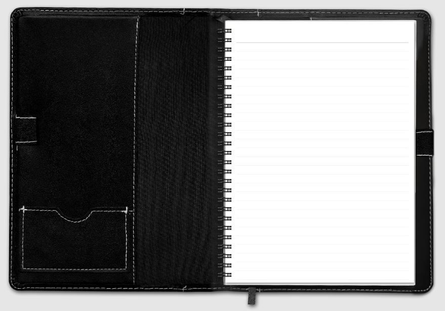 Hampton Refillable Portfolio (7"x9.5") 1