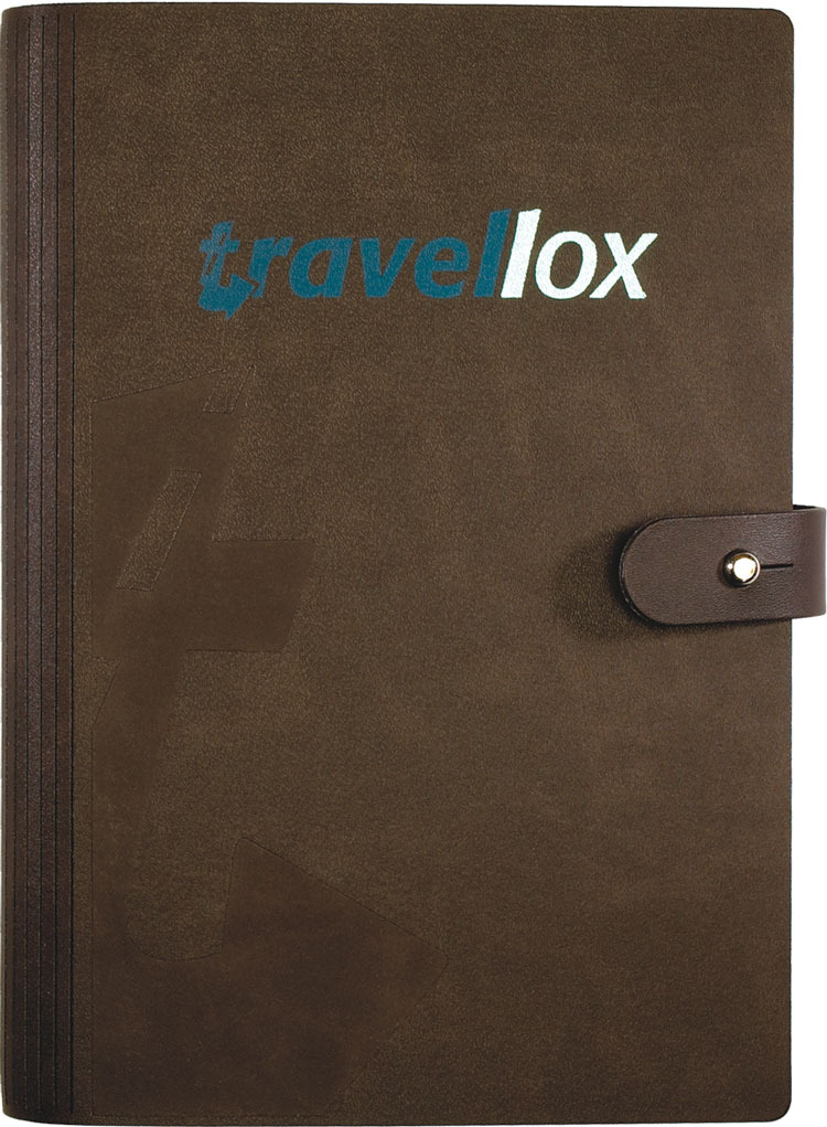 LeatherWrap™ Medium Refillable Journal (5.5"x8.5") 1