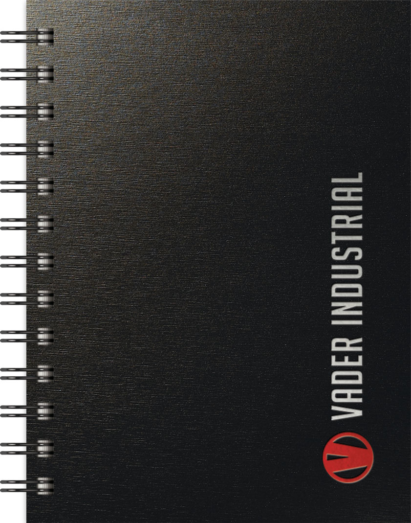 TexturedMetallic Journals NotePad Notebook (5"x7") 1