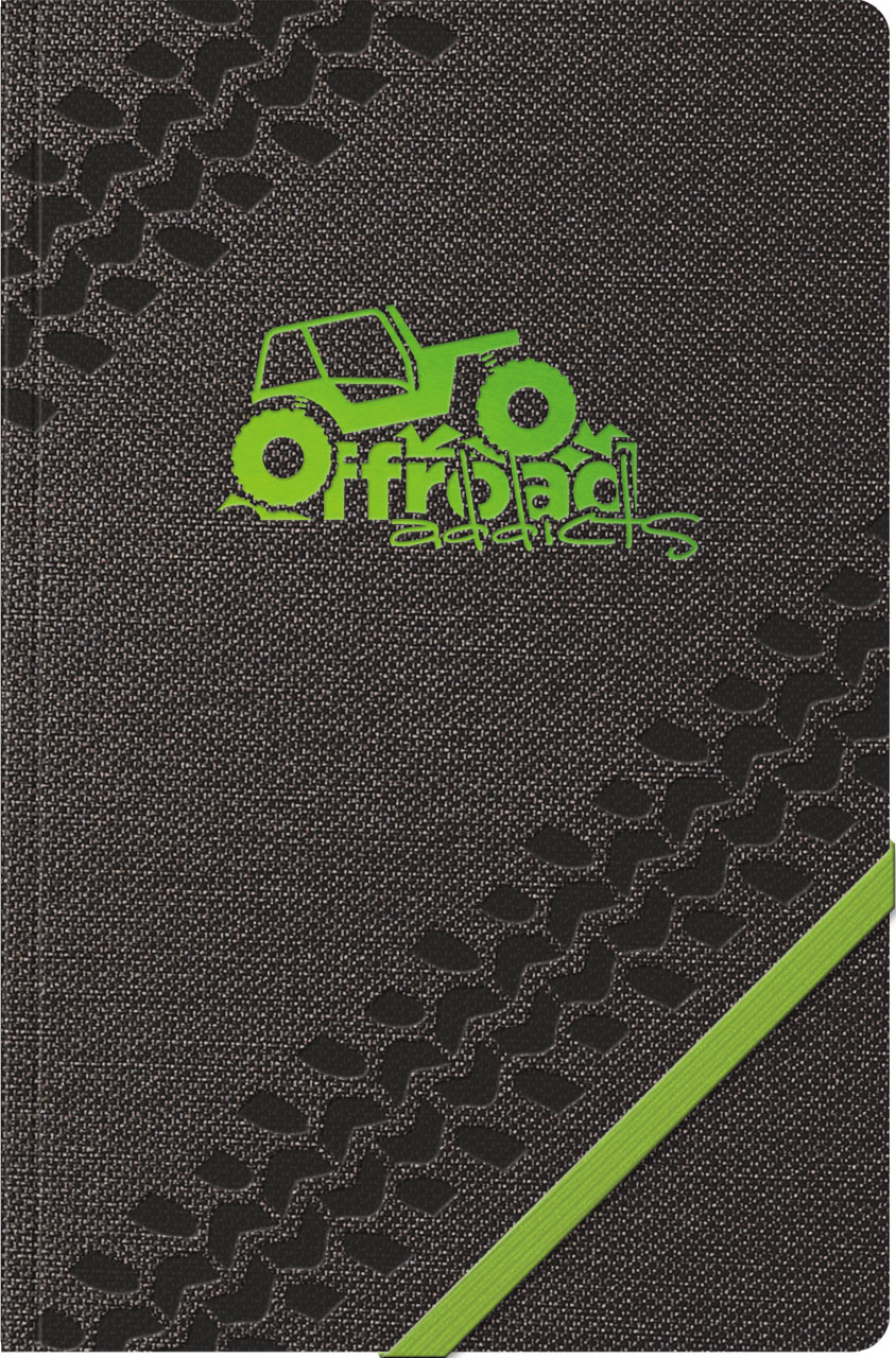 IndustrialMetallic Flex Journal SeminarPad (5.5"x8.5") 1