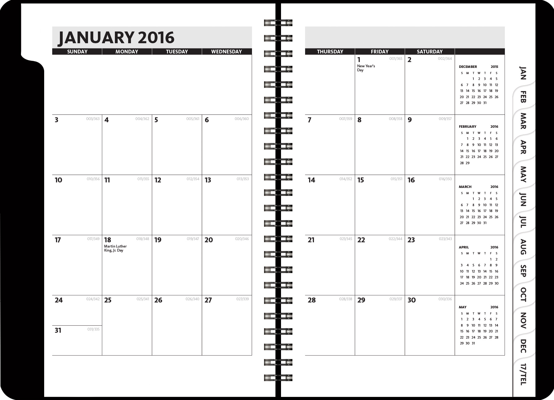 FlexPlanner™ Medium Prestige Wrap (5.5"x8.5") 1