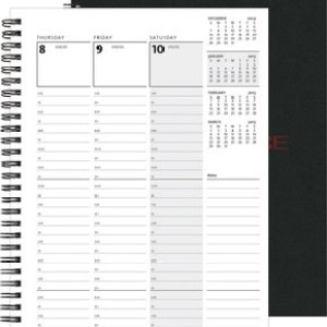 Weekly Organizer™ w/Leather Front & Chip Back (7"x10") 1 Weekly Organizer™ w/Leather Front & Chip Back (7"x10") 1