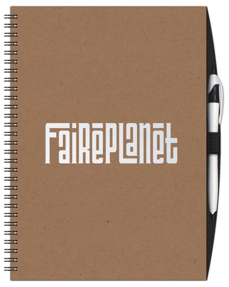 SlimLine Neutral NoteBook w/ Penport (7" x 10") 1 SlimLine Neutral NoteBook w/ Penport (7" x 10") 1