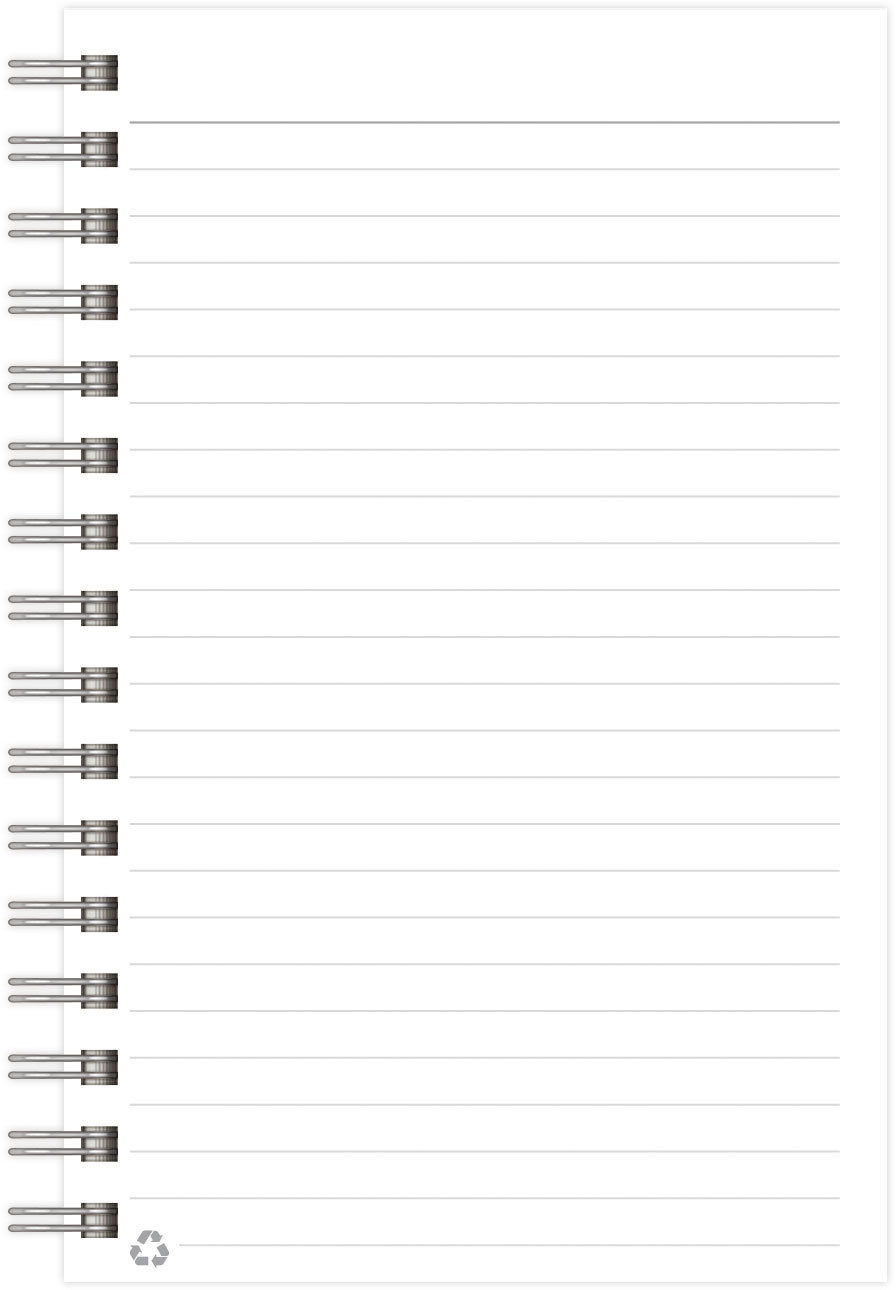 Classic Small Wire Bound HybridPlanners™ (5.5"x8.8") 1