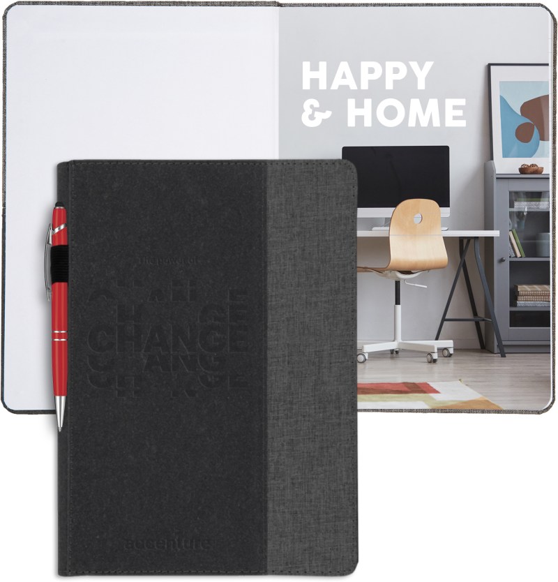 Large Reclaim Recycle Refillable Journal w/ Tip-In (7"x10") 1 Large Reclaim Recycle Refillable Journal w/ Tip-In (7"x10") 1