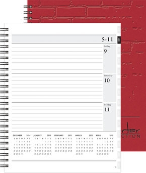 XeoPlanner™ HardCover Organizer (7"x8.75") 1