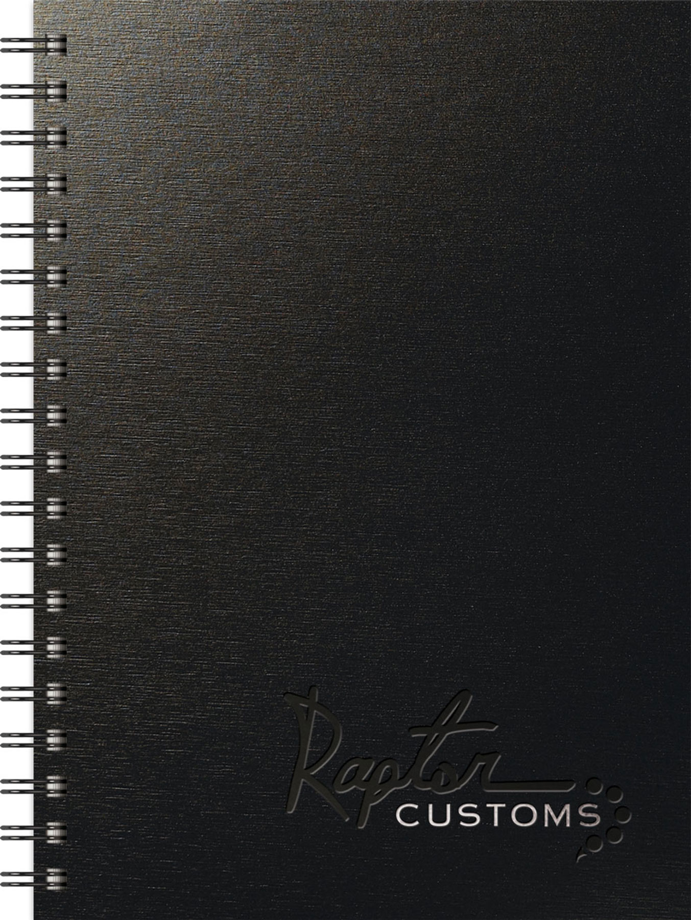 TexturedMetallic Journals Medium NoteBook (7"x10") 1