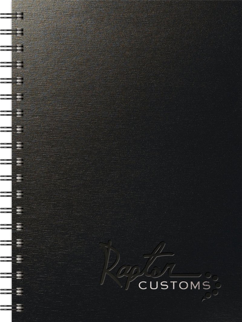 TexturedMetallic Journals Medium NoteBook (7"x10") 1 TexturedMetallic Journals Medium NoteBook (7"x10") 1