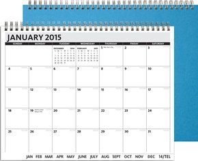 The President™ HardCover Monthly Planner (11"x8.5") 1