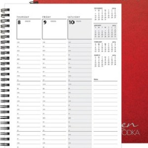 WeeklyOrganizer™ Leatherette Organizer (7"x10") 1 WeeklyOrganizer™ Leatherette Organizer (7"x10") 1