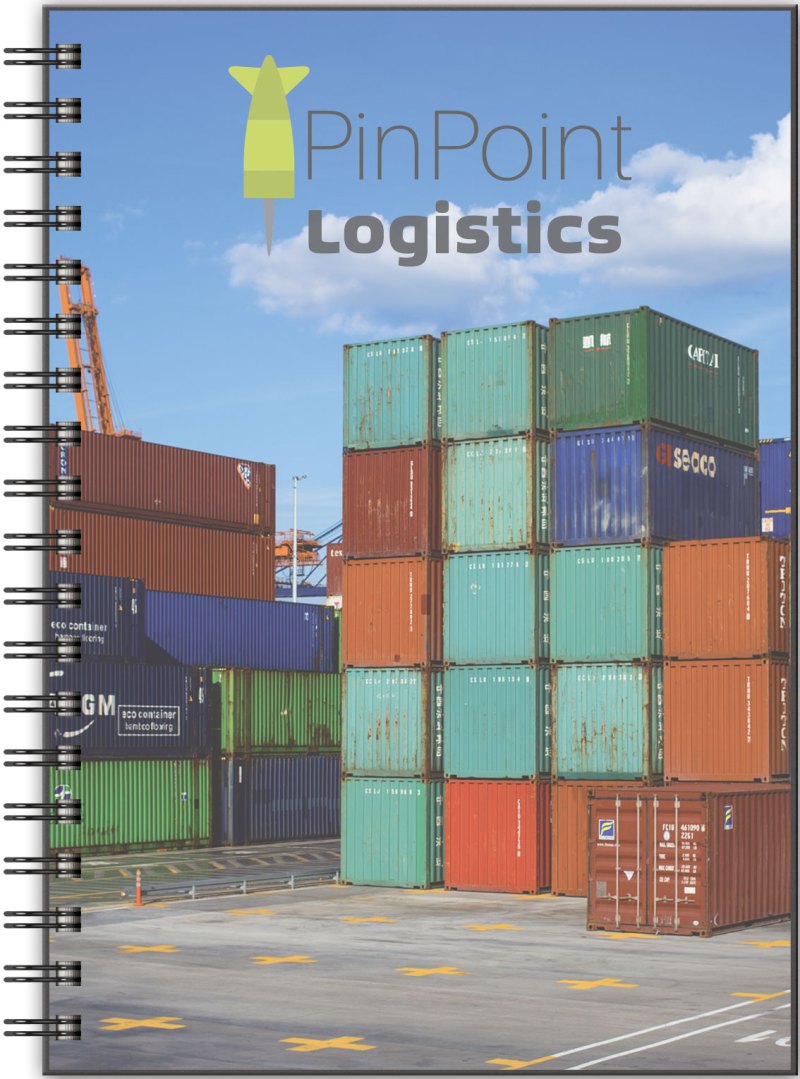 ClearView™ Medium NoteBook Journal (7"x10") 1 ClearView™ Medium NoteBook Journal (7"x10") 1