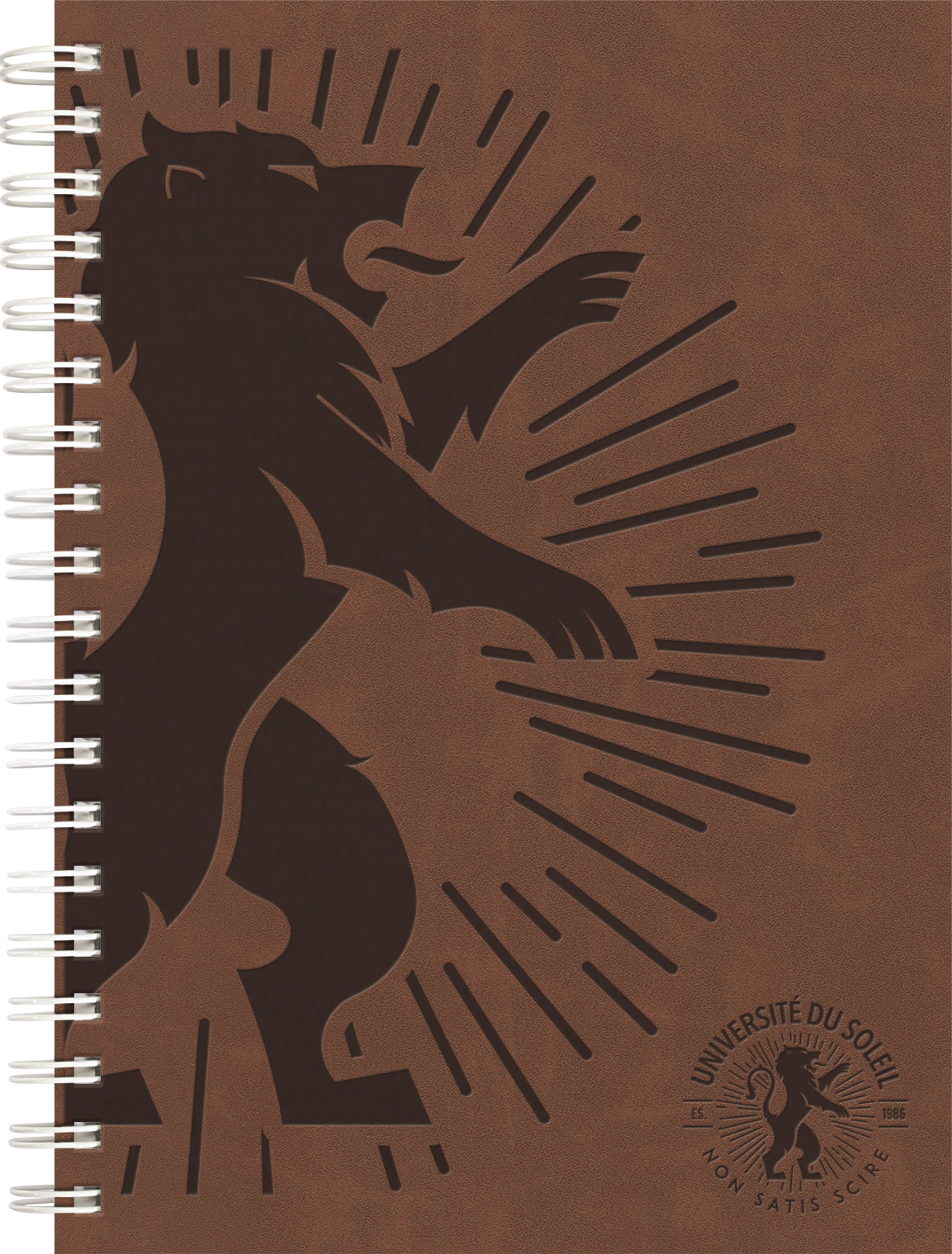 PremiumLeather Journal Medium NoteBook (7"x10") 1