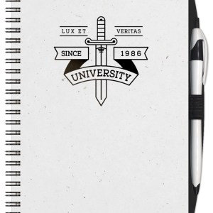 SlimLine Neutral NotePad w/ PenPort (5.5" x 8.25") 1 SlimLine Neutral NotePad w/ PenPort (5.5" x 8.25") 1