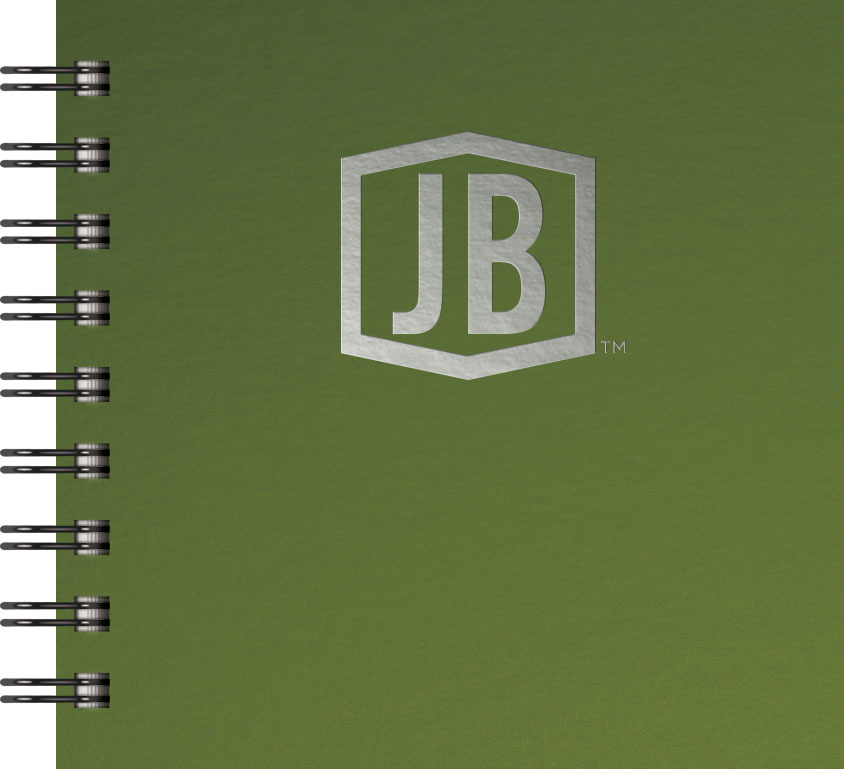 Deluxe Cover Cover Series 3 Square NoteBook (5"x5") 1