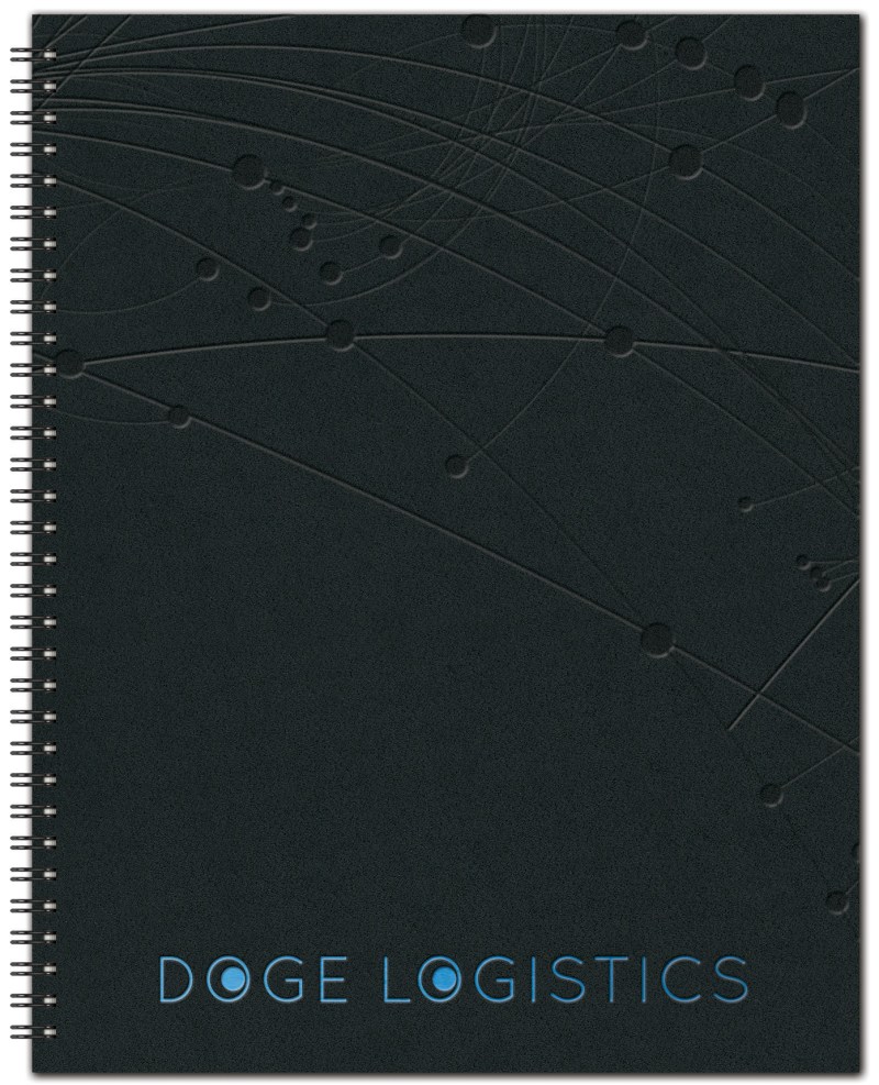 The Analyst™ Leather Front Monthly Planner w/Chip Back (8.5"x11") 1 The Analyst™ Leather Front Monthly Planner w/Chip Back (8.5"x11") 1