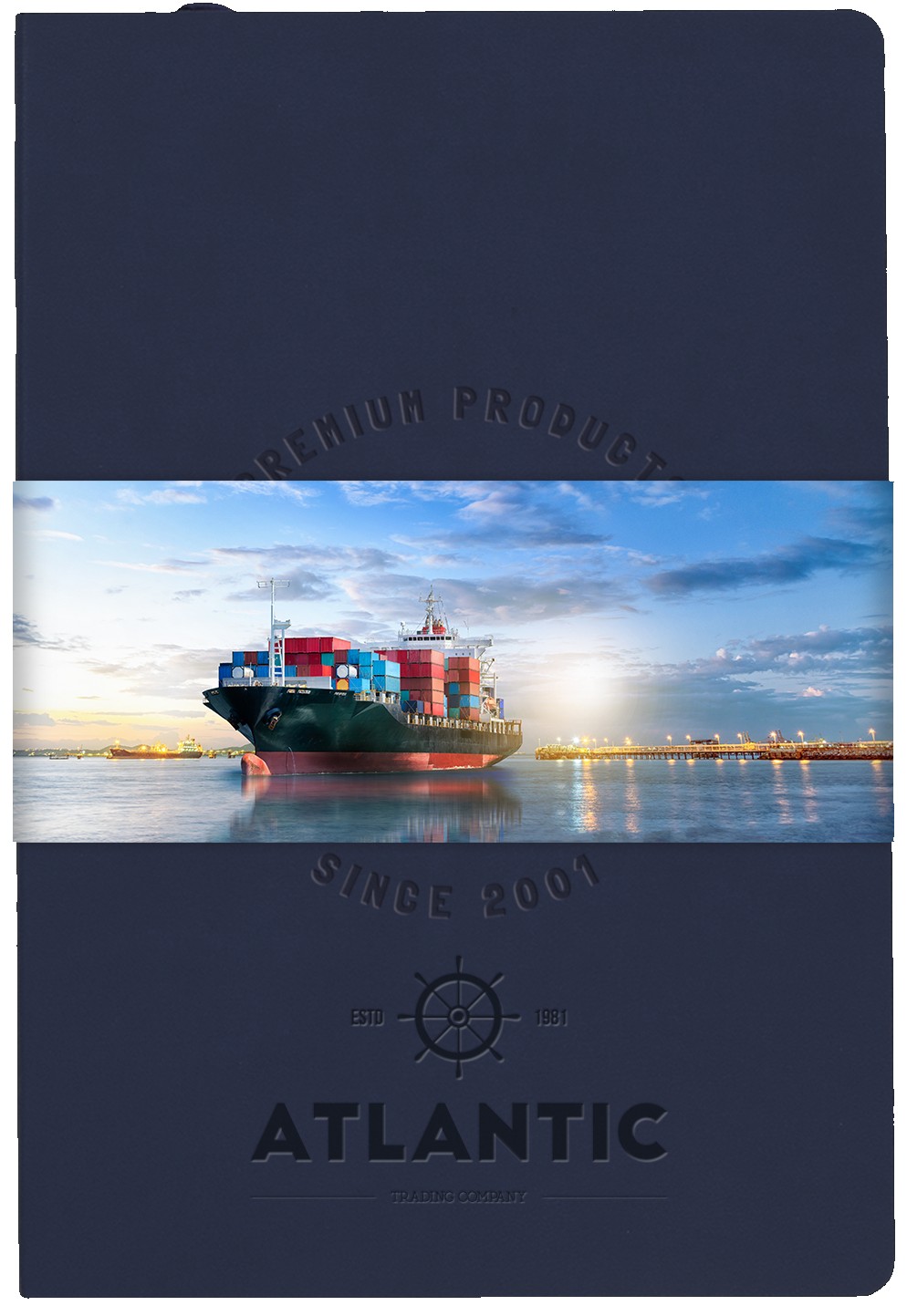 Large SoftPedova Journal w/Full Color GraphicWrap (6.5"x9.5") 2