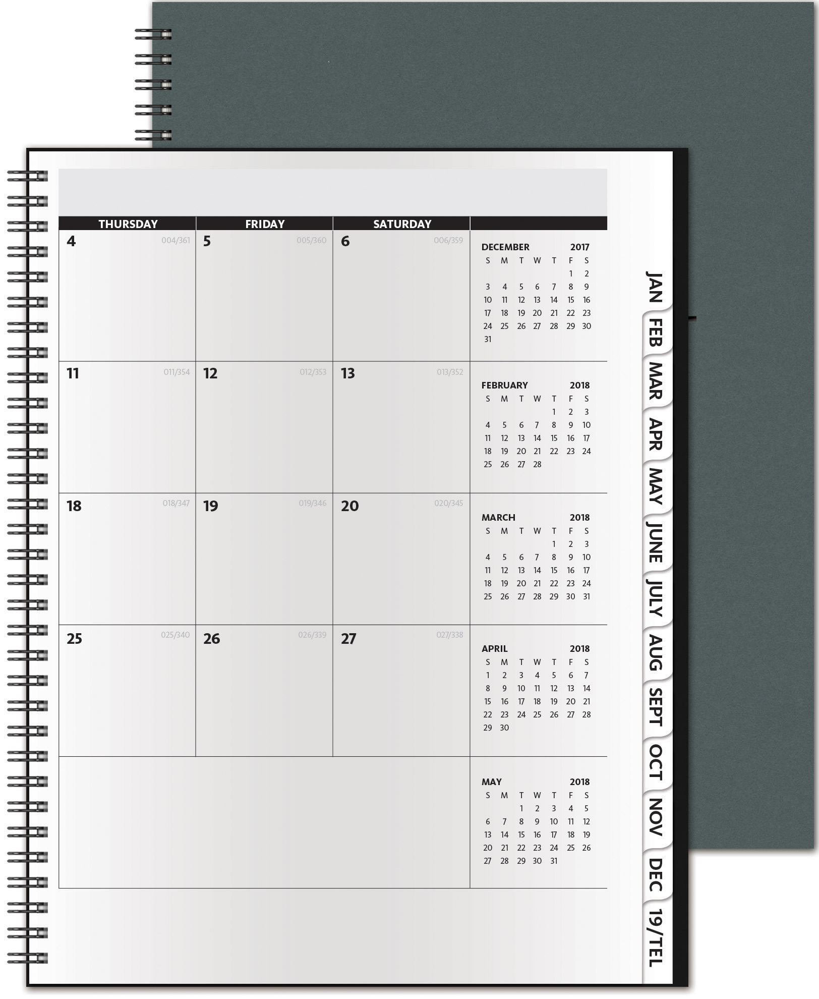 TheAnalyst™ Monthly HardCover Planner (8.5"x11") 1