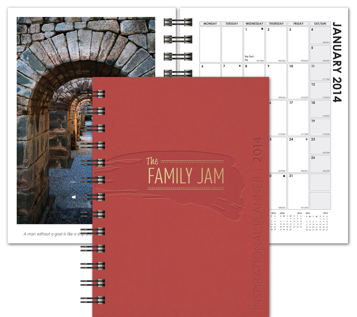 Small InspirationalPlanner™ (5"x7") 1