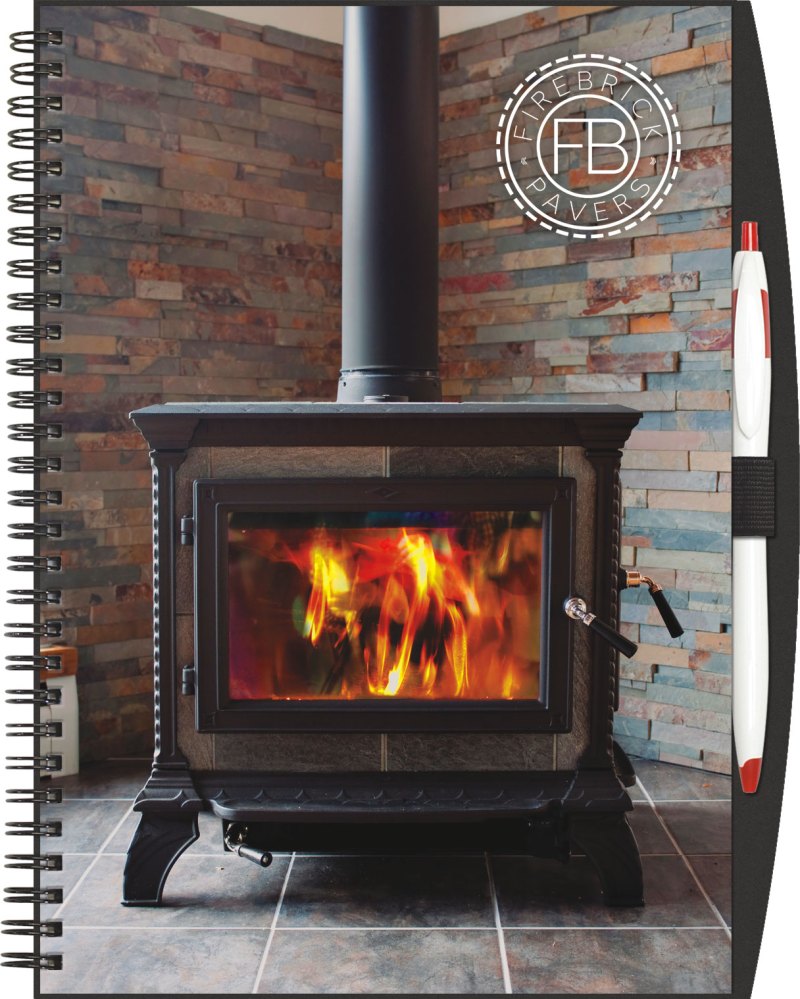 SlimLine Color™ ValueLine NoteBook w/PenPort & Pen (7"x10") 1 SlimLine Color™ ValueLine NoteBook w/PenPort & Pen (7"x10") 1