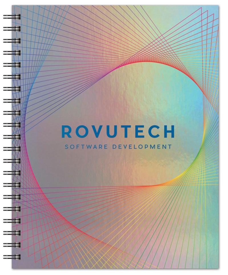 Holographic Rainbow™ Journal Large NoteBook (8.5"x11") 1 Holographic Rainbow™ Journal Large NoteBook (8.5"x11") 1