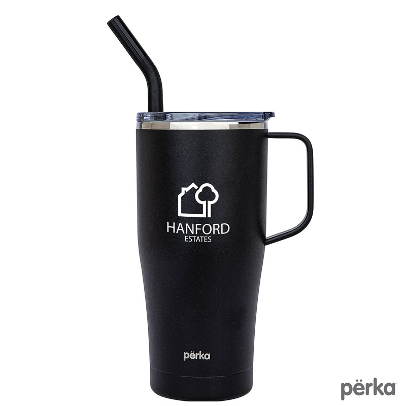 Perka Clayton 20 oz. Double Wall, Stainless Steel Travel Mug 1