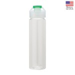 NEWPORT VII 25 oz. PET Bottle with Chug Spout - Green NEWPORT VII 25 oz. PET Bottle with Chug Spout - Green