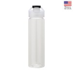 NEWPORT VII 25 oz. PET Bottle with Chug Spout - Black NEWPORT VII 25 oz. PET Bottle with Chug Spout - Black