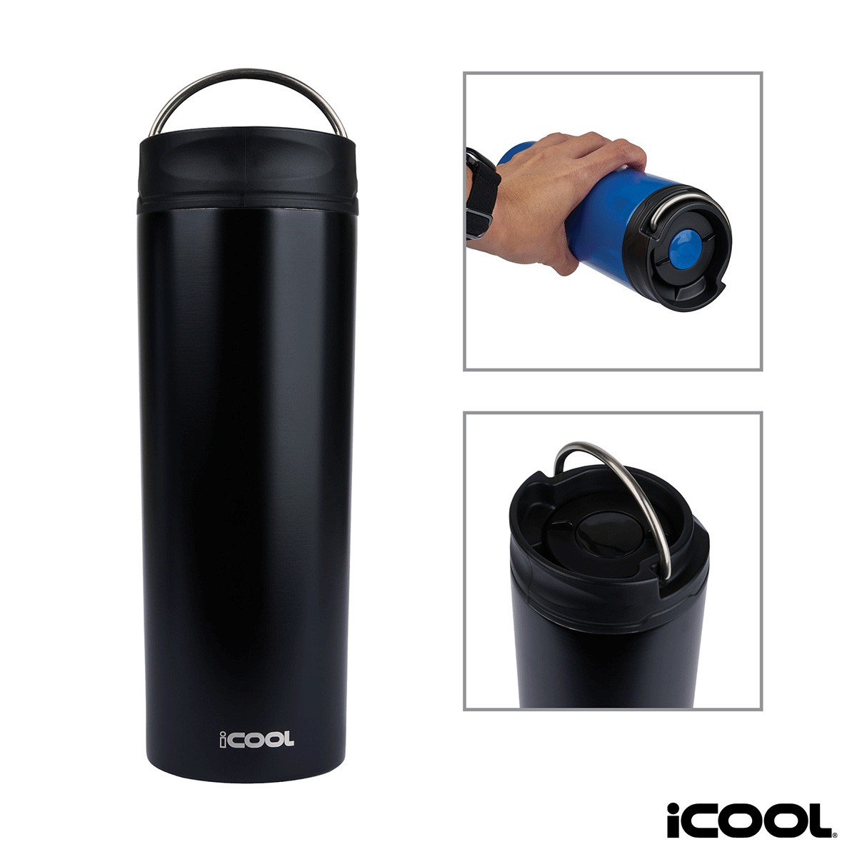 iCOOL Cedarpoint 16 oz. Vacuum Insulated 360 Tumbler 1