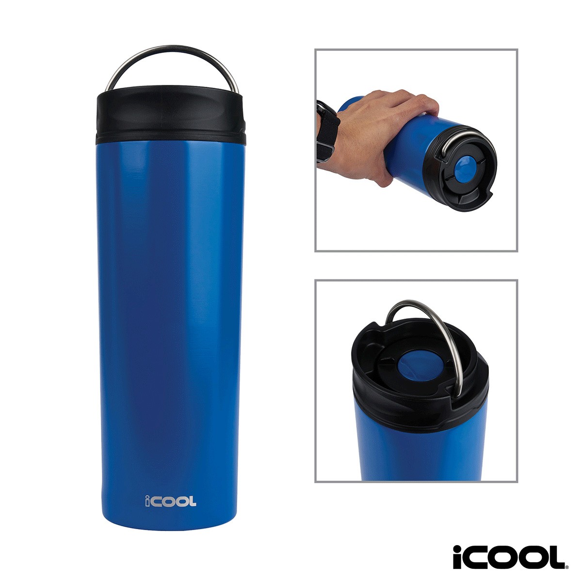 iCOOL Cedarpoint 16 oz. Vacuum Insulated 360 Tumbler 1