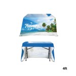 DisplaySplash 4' Open Back Table Throw 2 DisplaySplash 4' Open Back Table Throw 2