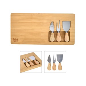 Morrissey 4-Piece Bamboo Cheese Set 1 Morrissey 4-Piece Bamboo Cheese Set 1